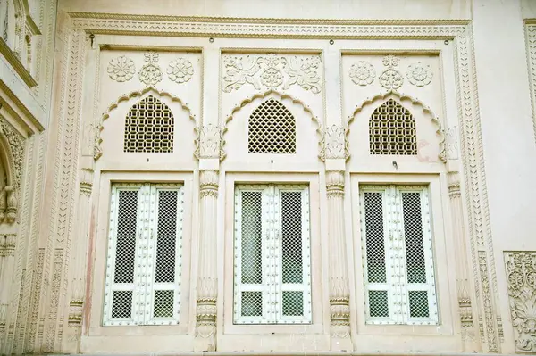 stock image Door jaipur temple, mathura, uttar pradesh, india, asia