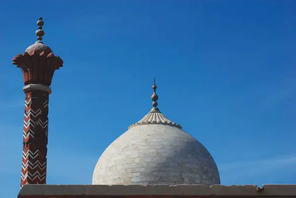 stock image Top of taj mahal, agra, delhi, india, asia