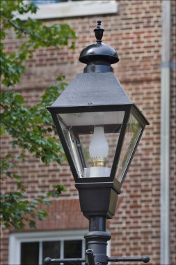 Lamba eyalet binasının dışında, Annapolis, Maryland, ABD