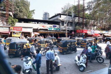 Mulund tren istasyonu, Navi Mumbai, maharashtra, Hindistan, Asya 