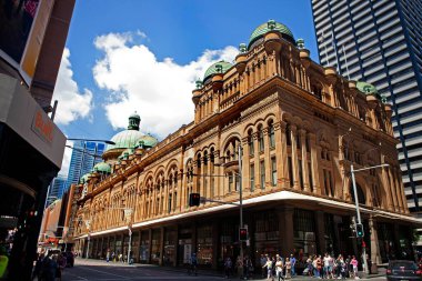 Sydney Avustralya 'yı inşa eden Kraliçe Victoria.