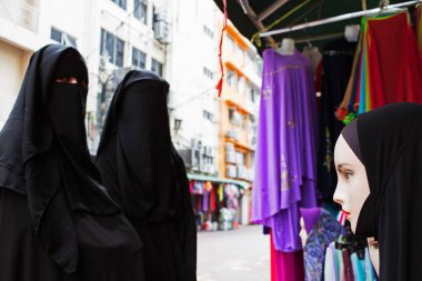 tesettür sokağı, kuala, lumpur, malezya