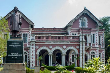 Victoria Diamond Yıldönümü Kütüphanesi, Palayam, kerala, Hindistan, Asya 