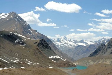 Vishaltal 'da Buzul; Himachal Pradesh; Hindistan