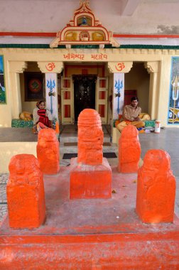 Kameshwar Tapınağı Mahadev Porbandar Gujrat Hindistan Asya