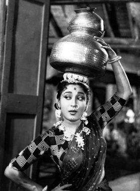 Indian Bollywood actress Mala Sinha, India, Asia, 1960  clipart