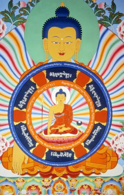 Dzongsar Monestry, Bir, Himachal Pradesh, Hindistan