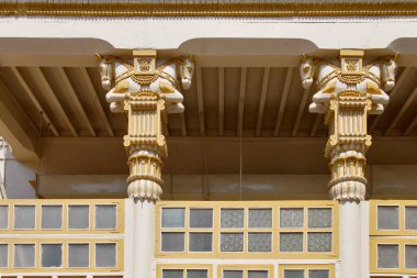 Heritage Building Parsi Fire Temple, Agiyari at Byculla, Mumbai bumbai, Maharashtra, Hindistan 