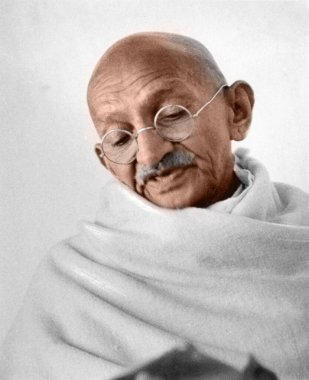 Mahatma Gandhi, panchgani, satara, maharashtra, Hindistan, Asya, 1944  
