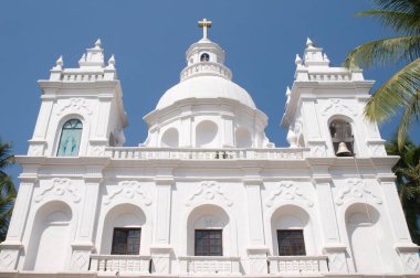 St Alex Kilisesi Calangute Goa Maharashtra Hindistan 