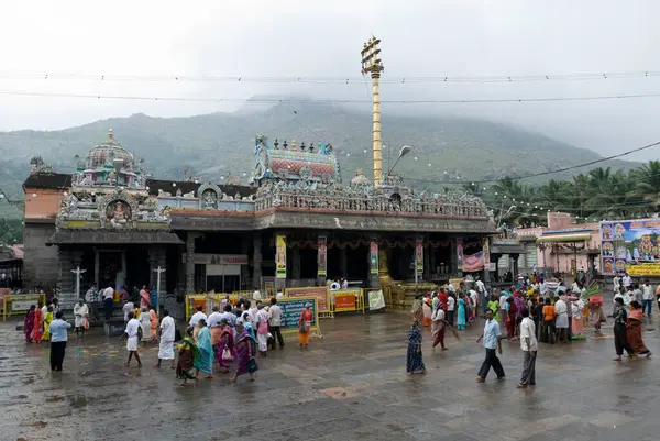 stock image Arunachaleshwara temple dedicated to lord Shiva Chola Period 9th-13th century in Thiruvannamalai ; Tamil Nadu ; India