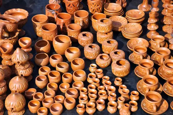 Bengal Hindistan 'ın Terracotta zanaatı