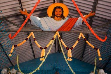 Kilise, Peripatana, Mysore, Karnataka, Hindistan 