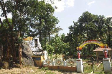 Kilise mezarlığı, Munnar, Kerala, Hindistan 