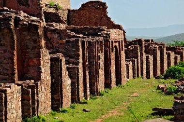 Harabe kale, Bhangarh, Rajasthan, Hindistan