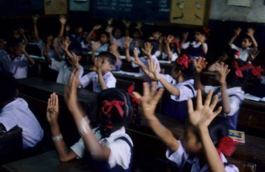 Belediye Okulu, Goregaon, Mumbai Bombay Maharashtra, Hindistan 