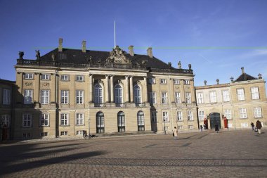 Amalienborg palace ; Copenhagen ; Denmark ; Scandinavia clipart