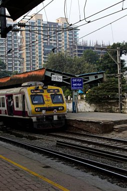 Mumbai Merkez Tren İstasyonu, Mumbai, Maharashtra, Hindistan, Asya