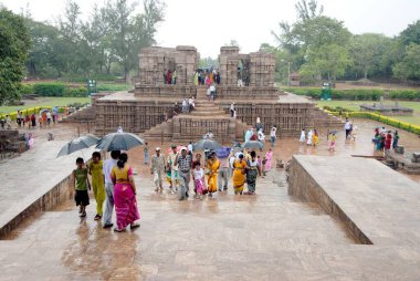 Konarak Güneş Tapınağı; Konarak; Bhubaneswar; Orissa; Hindistan
