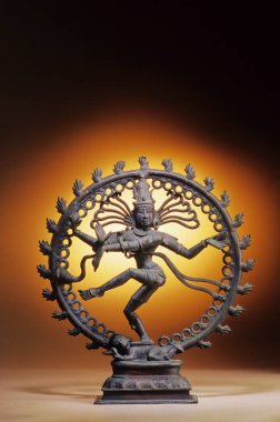 Nataraja heykeli, dans eden Lord Shiva 