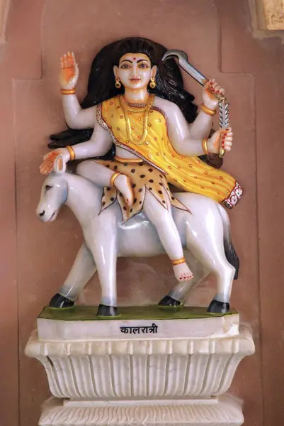 Stock image Statue of goddess Kaal Ratri, India 