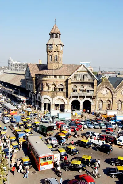 stock image Mahatma Phule market or Crawford market, Bombay now Mumbai, Maharashtra, India 