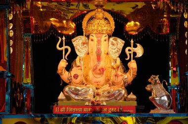 Lord Ganesh; Pune; Maharashtra; 3-Eylül-2009