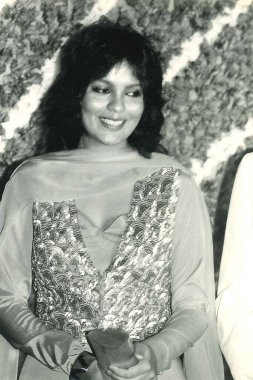 Hint model Bollywood oyuncusu, Zeenat Aman, Hindistan, Asya