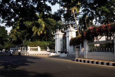 Raj Niwas Valilik Sarayı, Pondicherry, Tamil Nadu, Hindistan