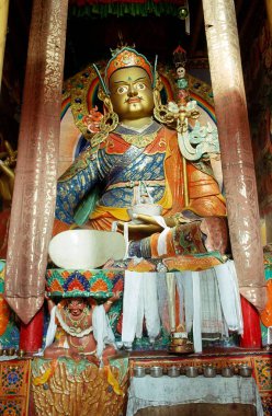 Padmasambhava putu 12 metre, leh, ladakh, jammu & kashmir, Hindistan 