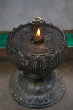 Antika petrol lambası Kenchoji tapınağı, kamakura, Japonya