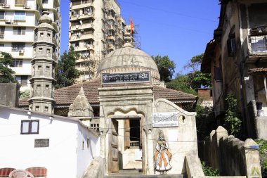 Shree vyanktesh balaji vishnu tapınağı; Banganga; Walkeshwar; Bombay Mumbai; Maharashtra; Hindistan 9-Nisan-2009