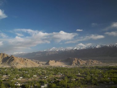 Leh Kasabası, Ladakh, Jammu ve Kaşmir, Hindistan, Asya