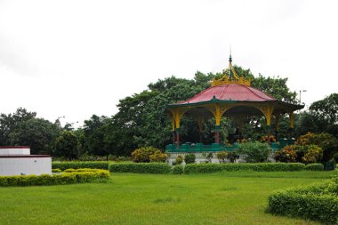 Eden Gardens Bando Çadırı, Kalküta, Kolkata, Batı Bengal, Hindistan, Asya