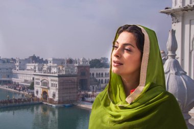 Indian bollywood actress Juhi Chawla Amritsar Punjab India Asia  clipart