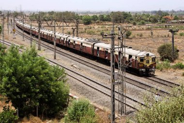 Banliyö elektrik treni; Maharashtra; Hindistan