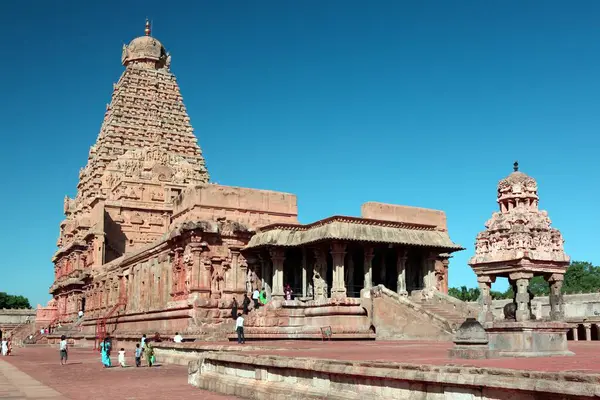 stock image Brihadishwara Temple Tamilnadu India Asia