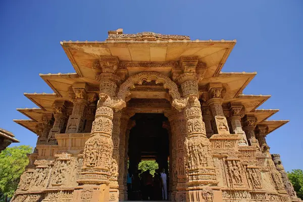 stock image Sun temple , Modhera , Gujarat , India