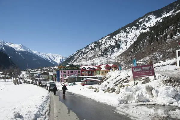 Köy, Sonmarg, Jammu ve Kashmir, Hindistan, Asya 