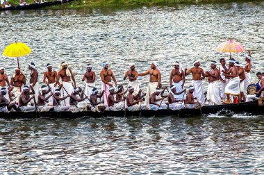 Yılan yarışı, onam festivali, kerala, Hindistan, Asya