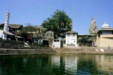 Kutsal Banganga Tankı; Bombay Mumbai; Maharashtra; Hindistan;