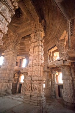 Saas Tapınağı, Gwalior Kalesi, Madhya Pradesh, Hindistan