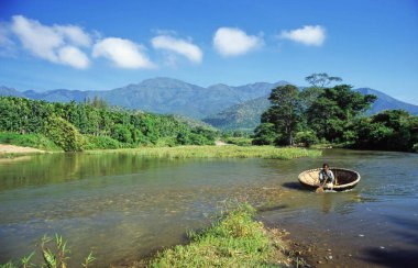Attappadi Manzarası, Kerala, Hindistan  