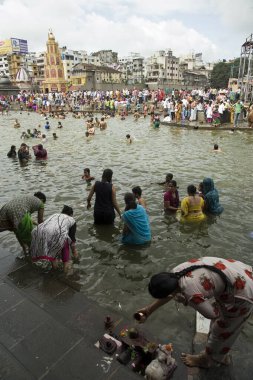 Nasik kumbh mela, maharashtra, india, asia  clipart