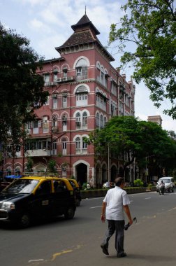 Mumbai 'deki D N Yolu Kalesi Maharashtra Hindistan Asya