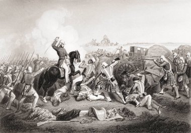General Havelocks, Nana Sahib, Futtypore, Uttar Pradesh, Hindistan, Asya, 1857 'de saldırıya uğradı.
