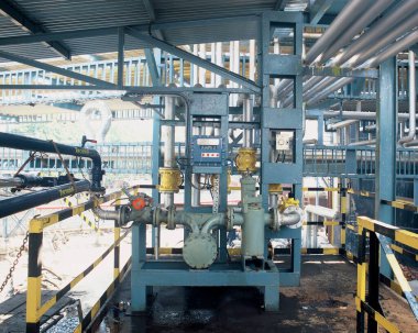 Eski Hint Endüstrisi Petrokimya Fabrikası, Mumbai Bombay, Maharashtra, Hindistan