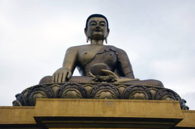 Yüce Buda Dordenma, Shakyamuni Buda heykeli, Kuensel Phodrang, Thimphu, Butan, Asya 