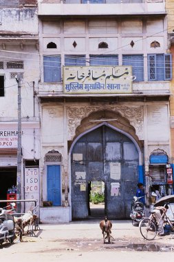 Müslüman Musafirkhana, Jaipur, Rajasthan, Hindistan, Asya 'nın dışı 