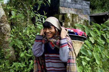 Khasi kabilesi, Shillong, Meghalaya, Hindistan 